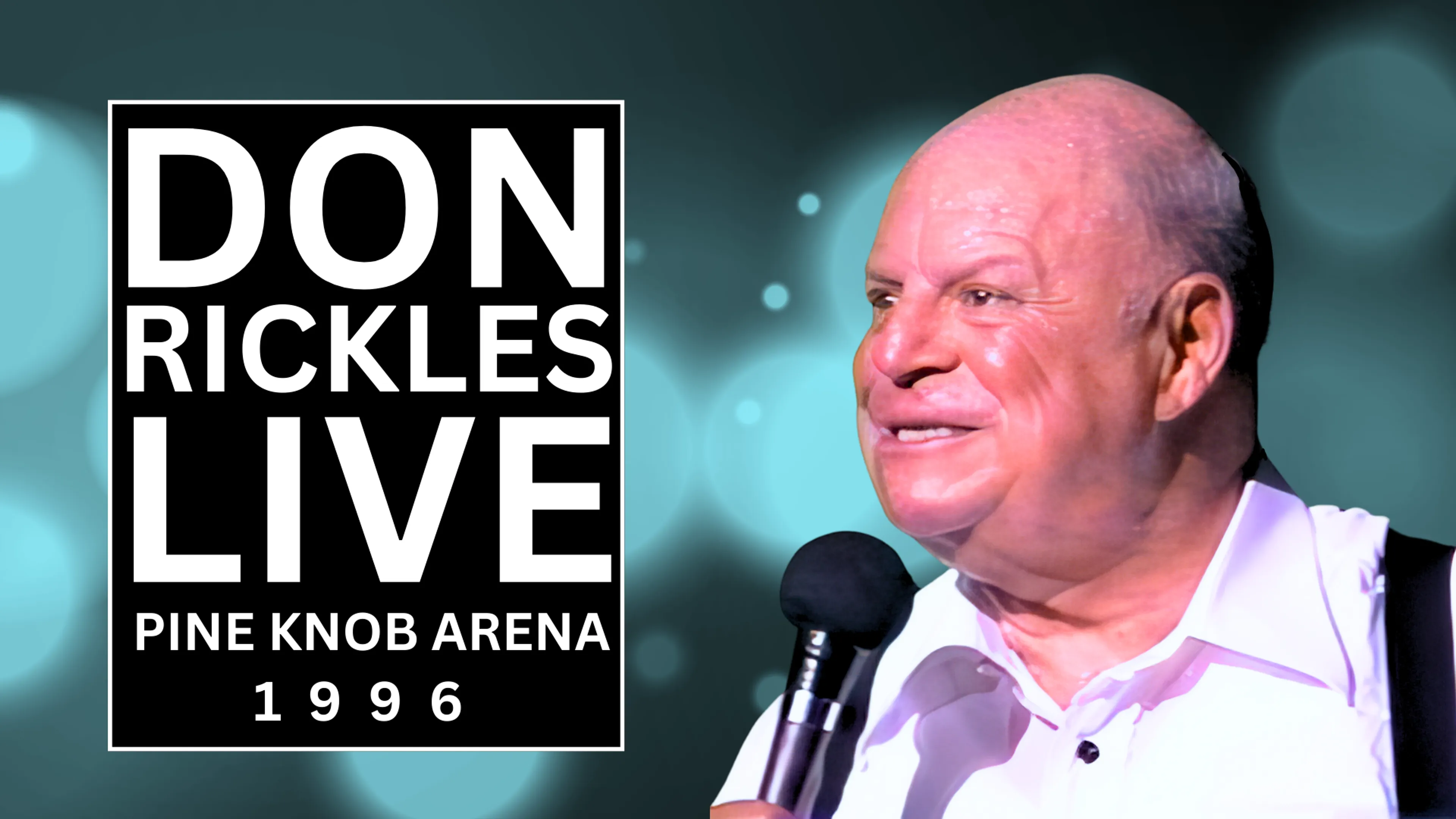 Don Rickles Live Pine Knob Arena 1996 poster